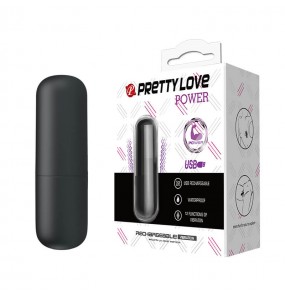 PRETTY LOVE - Pleasure Vibrating Egg (Chargeable - Black)